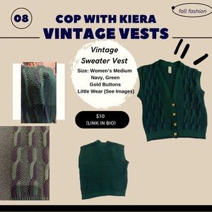 Vintage Sweater Vest